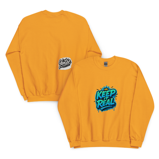 Keep It Real Crewneck — Yantee Autograph Design